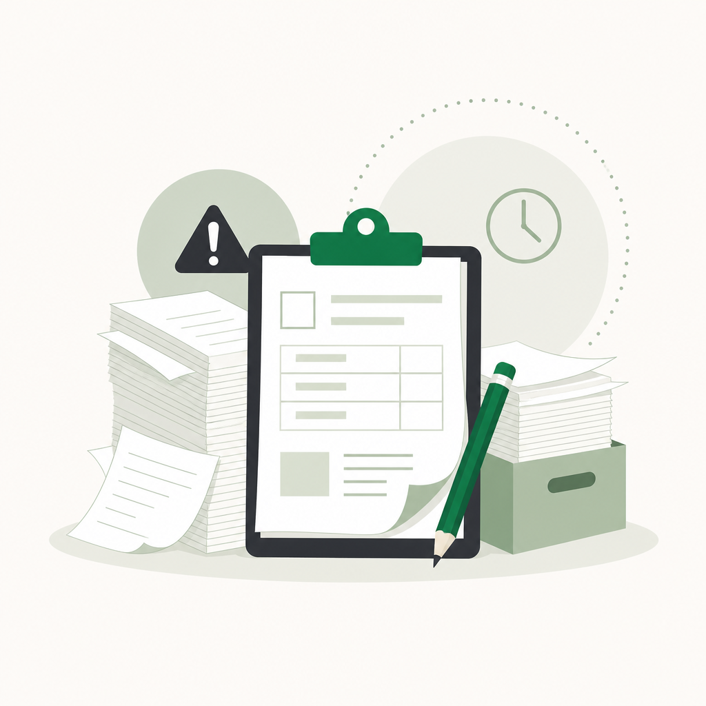 Paper-based inspection processes
